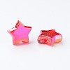 Eco-Friendly Transparent Acrylic Beads X-PL556-8-3