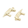 Rack Plating Alloy Pendants PALLOY-K003-07LG-3