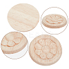 15Pcs Wood Chips WOOD-WR0001-26A-5