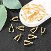 SHEGRACE Brass Ice Pick Pinch Bail XGR0039G-79G-3