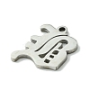 Non-Tarnish 201 Stainless Steel Pendants STAS-B055-01P-B-2