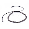 Adjustable Nylon Thread Braided Beads Bracelets BJEW-JB04381-01-1
