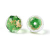 Handmade Gold Foil Glass Beads LAMP-C004-03I-2