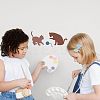 PET Hollow out Drawing Painting Stencils Sets for Kids Teen Boys Girls DIY-WH0172-741-5