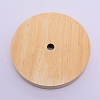 Pine Wood Lampholder Accessories WOOD-WH0108-80-2