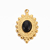 304 Stainless Steel Pendants STAS-N087-42G-1