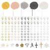DIY Iron Chains Necklaces Making Kits DIY-TA0013-17-1