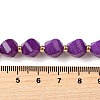 Natural Quartz Dyed Beads Strands G-U023-A02-13-5
