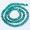 Electroplate Glass Beads Strands X-EGLA-A034-T4mm-B04-2