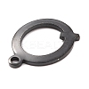 304 Stainless Steel Charms STAS-H112-Q-EB-3
