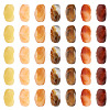 30pcs 5 colors Opaque Acrylic Beads CRES-TA0001-36-1