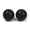 Natural Lava Rock Sphere Beads G-I367-07S-1