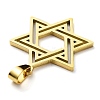 304 Stainless Steel Pendants STAS-D036-04G-2