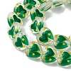 Transparent Glass Beads Strands LAMP-F029-04G-3