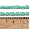 Opaque Glass Beads Strands GLAA-Z018-D21-4