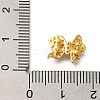 925 Sterling Silver Micro Pave Clear Cubic Zirconia Beads STER-M018-05G-3