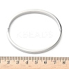 304 Stainless Steel Cubic Zirconia Himged Bangles for Women BJEW-F506-01P-5