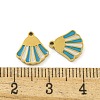 316 Surgical Stainless Steel Enamel Charms STAS-M073-21A-02G-3