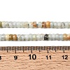 Natural Flower Amazonite Heishi Beads Strands G-A299-A17-01-5