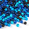 240Pcs 6 Colors Natural Wooden Beads WOOD-TA0002-74C-2