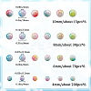 1890Pcs Two Tone ABS Plastic Imitation Pearl Beads Sets DIY-WH20010-19B-2