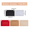 5Pcs 5 Colors Felt Purse Organizer Insert FIND-WR0007-36B-2