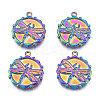 Ion Plating(IP) 304 Stainless Steel Pendants STAS-N098-207M-2