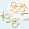 304 Stainless Steel Ring Toggle Clasps X-STAS-Q179-01G-5