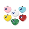 304 Stainless Steel Enamel Pendants STAS-Q350-19P-1
