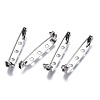 Tarnish Resistant 201 Stainless Steel Brooch Pin Back Safety Catch Bar Pins STAS-S117-022D-1