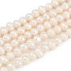 Natural Cultured Freshwater Pearl Beads Strands PEAR-I007-07Y-08A-2