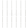 120Pcs 4 Size 304 Stainless Steel Pendants STAS-UN0021-85P-1