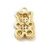 Brass Micro Pave Cubic Zirconia Pendants X-KK-Q772-05G-2