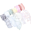 1 Roll Fishtail Yarn Iridescent Ribbon for Bowknot Making OCOR-YW0001-14A-3