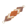 Handmade MIYUKI Seed Beads PALLOY-MZ01315-01-2