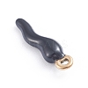 Ion Plating(IP) 304 Stainless Steel Pendants STAS-I148-02G-09-2