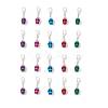 20Pcs 5 Colors Plastic Pendant Decorations HJEW-JM03943-01-S-1