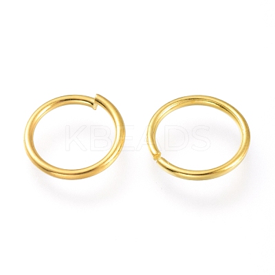 Brass & Stainless Steel Open Jump Rings STAS-XCP0001-18-1
