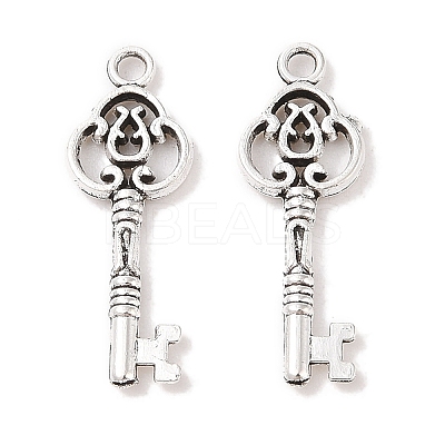 Tibetan Style Alloy Skeleton Key Pendants LS-X-TIBEP-Q043-014-RS-1