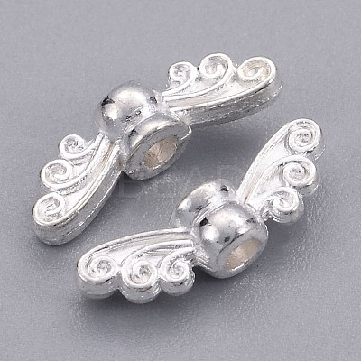 Tibetan Style Alloy Fairy Wing Beads LS-X-TIBEB-6007-S-FF-1