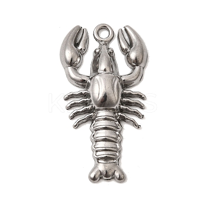 Ocean Theme 304 Stainless Steel Pendants STAS-K255-21G-P-1