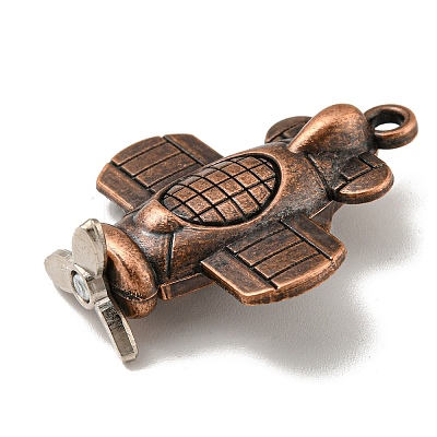 Tibetan Style Alloy Pendants PALLOY-A007-07R-1