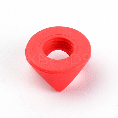 60Pcs 4 Colors Silicone Pencil Gripper for Kids AJEW-GF0003-34-1