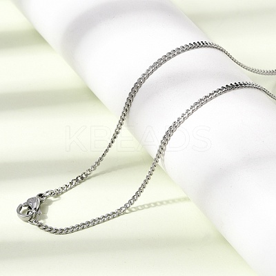 12Pcs 2MM 304 Stainless Steel Twisted Chain Necklaces for Men Women NJEW-H093-17P-03-1