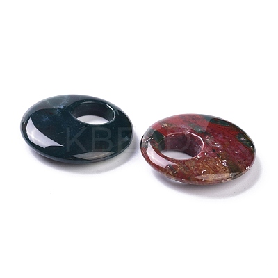 Natural Indian Agate Pendants G-F708-05D-1