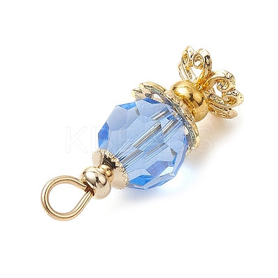 Imitation Austrian Crystal K9 Glass Pendants PALLOY-JF03567-1