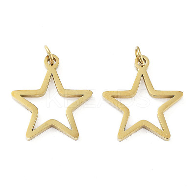 Ion Plating(IP) 304 Stainless Steel Pendants STAS-G324-01E-G-1