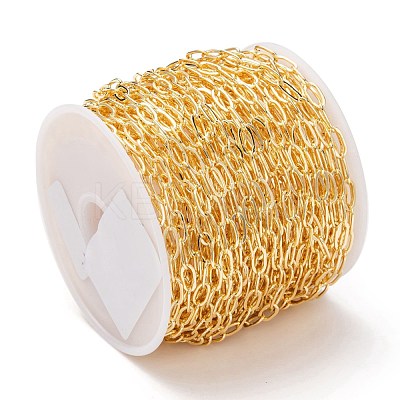 Brass Paperclip Chains CHC-I036-26G-1