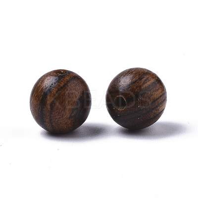 Natural Sandalwood Beads WOOD-R266-04-10mm-1
