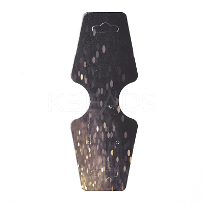 Cardboard Fold Over Paper Display Hanging Cards CDIS-E007-21-1